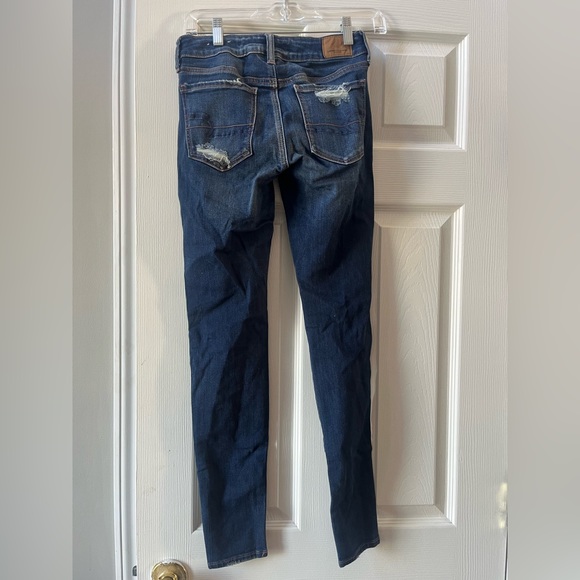 American Eagle Next Level Curvy Patched High-Waisted Jegging - Picture 4 of 6